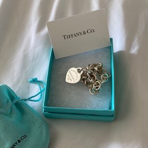 Return to Tiffany Heart Tag Charm Bracelet